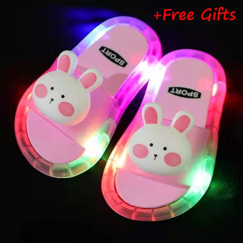 Sandalias Luminosas Antideslizantes Para Niños