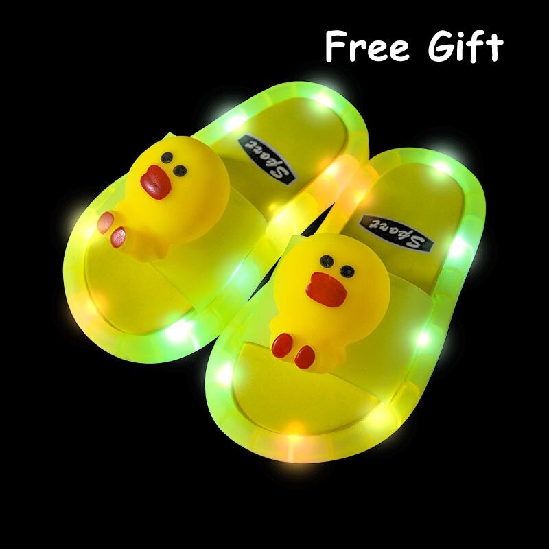 Sandalias Luminosas Antideslizantes Para Niños