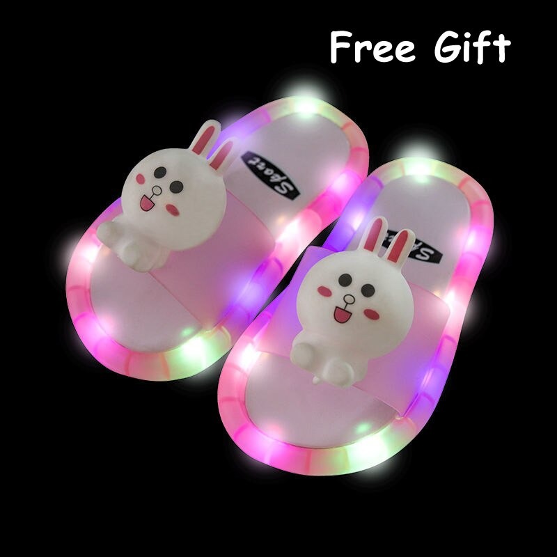 Sandalias Luminosas Antideslizantes Para Niños
