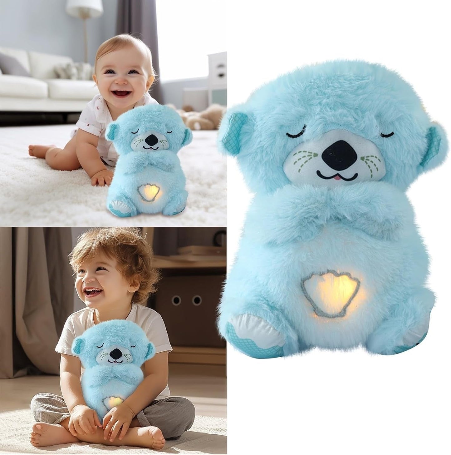 Peluche Sensorial Que respira Para Dormir 😴🎶