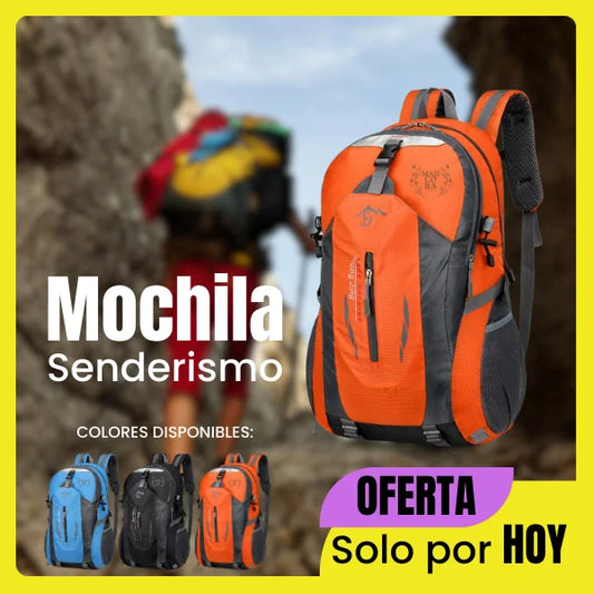 Mochila de Viaje y Senderismo de 40L Liviana