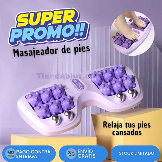 Foot Massager Balls Roller - Maseajador de Pies 2 en 1
