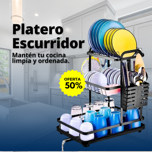 Platero Escurridor para cocina