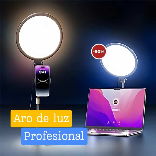 LAMPARA PROFESIONAL ARO DE LUZ