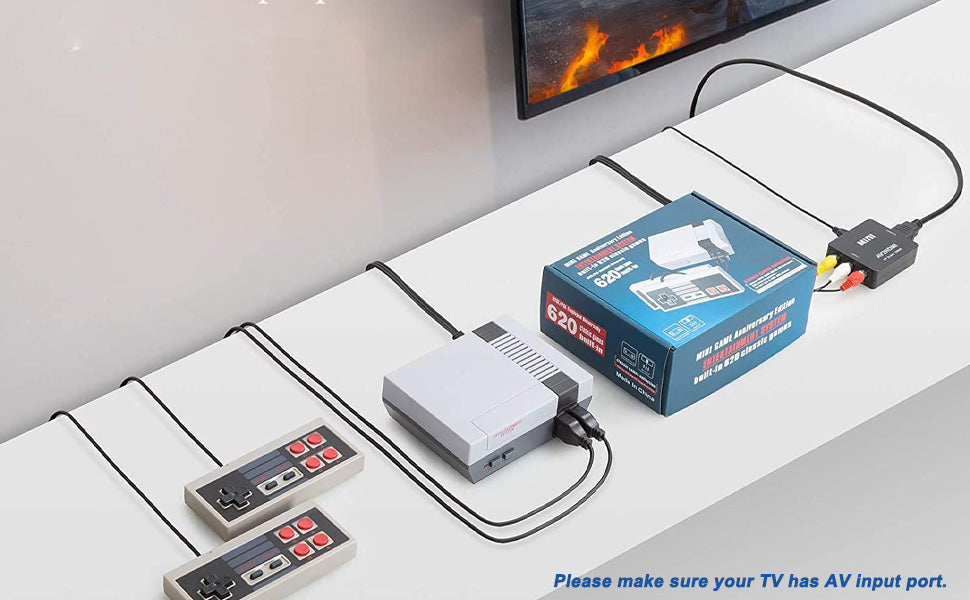 Mini Nintendo NES con 620 juegos