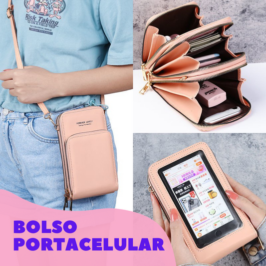 Bolso Porta Celular 3 en 1