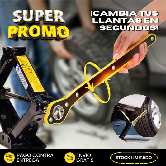 LLAVE PARA GATO DE AUTO PACK X 2 UNIDADES - 50% DE DESCUENTO