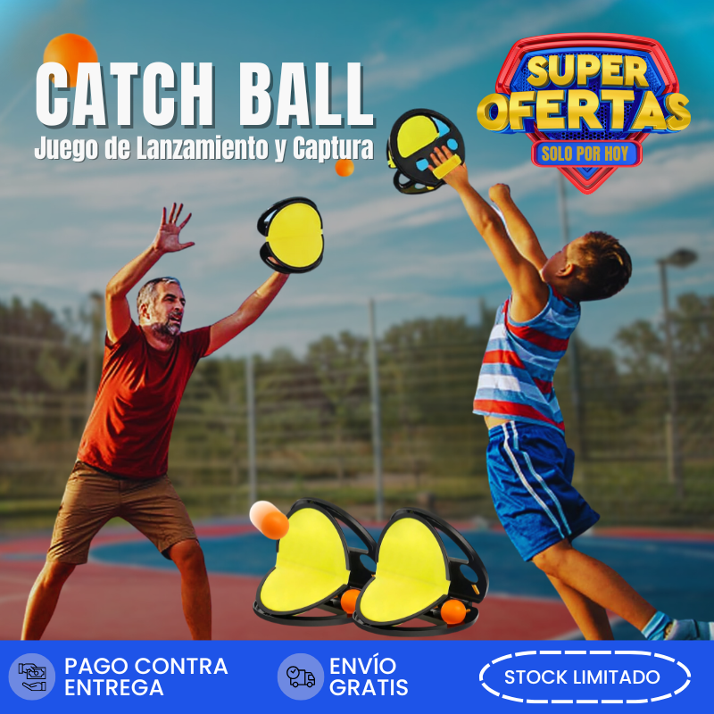 CATCH BALL - JUEGO DE PELOTA | 50% DE DESCUENTO + ENVÍO GRATIS