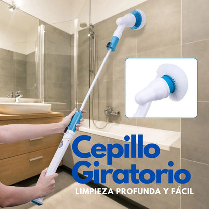 Cepillo Giratorio para Limpieza Profunda