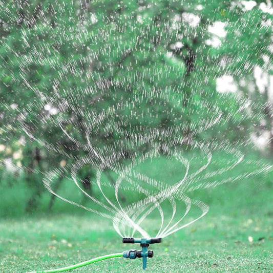 Aspersor automatico giratorio 360° para jardin