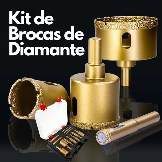Kit de Brocas Diamantadas