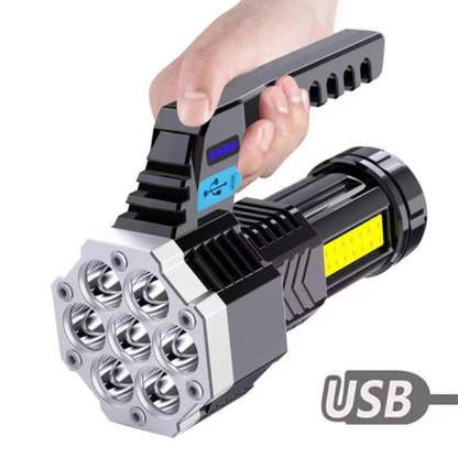 Linterna Led De 7 Piezas Alta Potencia POWER LIGHT TM
