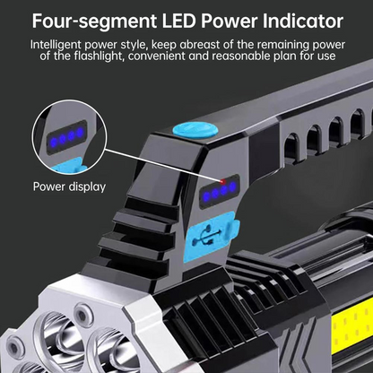 Linterna Led De 7 Piezas Alta Potencia POWER LIGHT TM