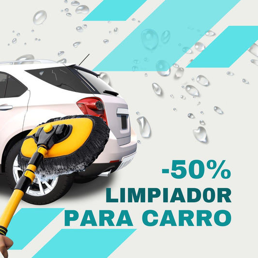 Mopa limpiadora de carros