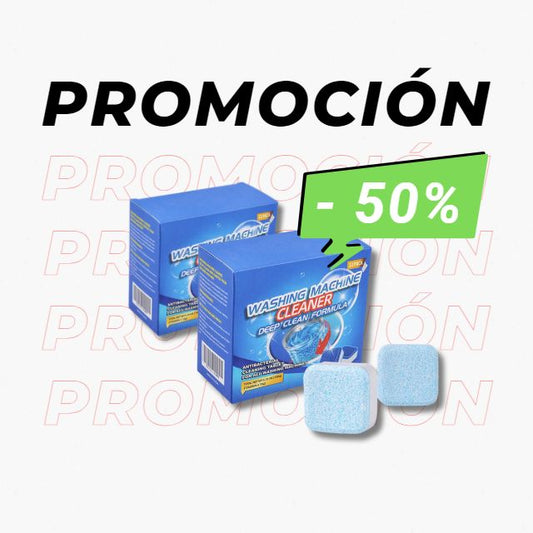Pastillas limpiadoras para lavadora