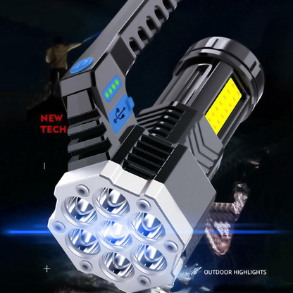Linterna Led De 7 Piezas Alta Potencia POWER LIGHT TM
