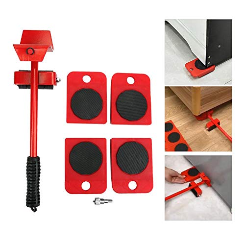 Base con palanca y ruedas para Levantar Muebles + Envio Gratis