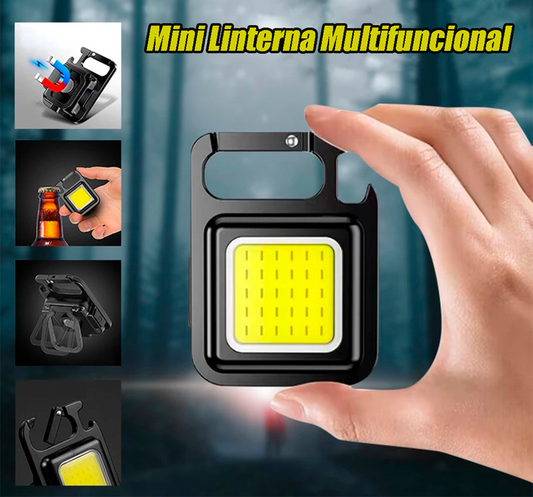 MINI LINTERNA LED | LLAVERO PORTÁTIL BOLSILLO RECARGABLE USB